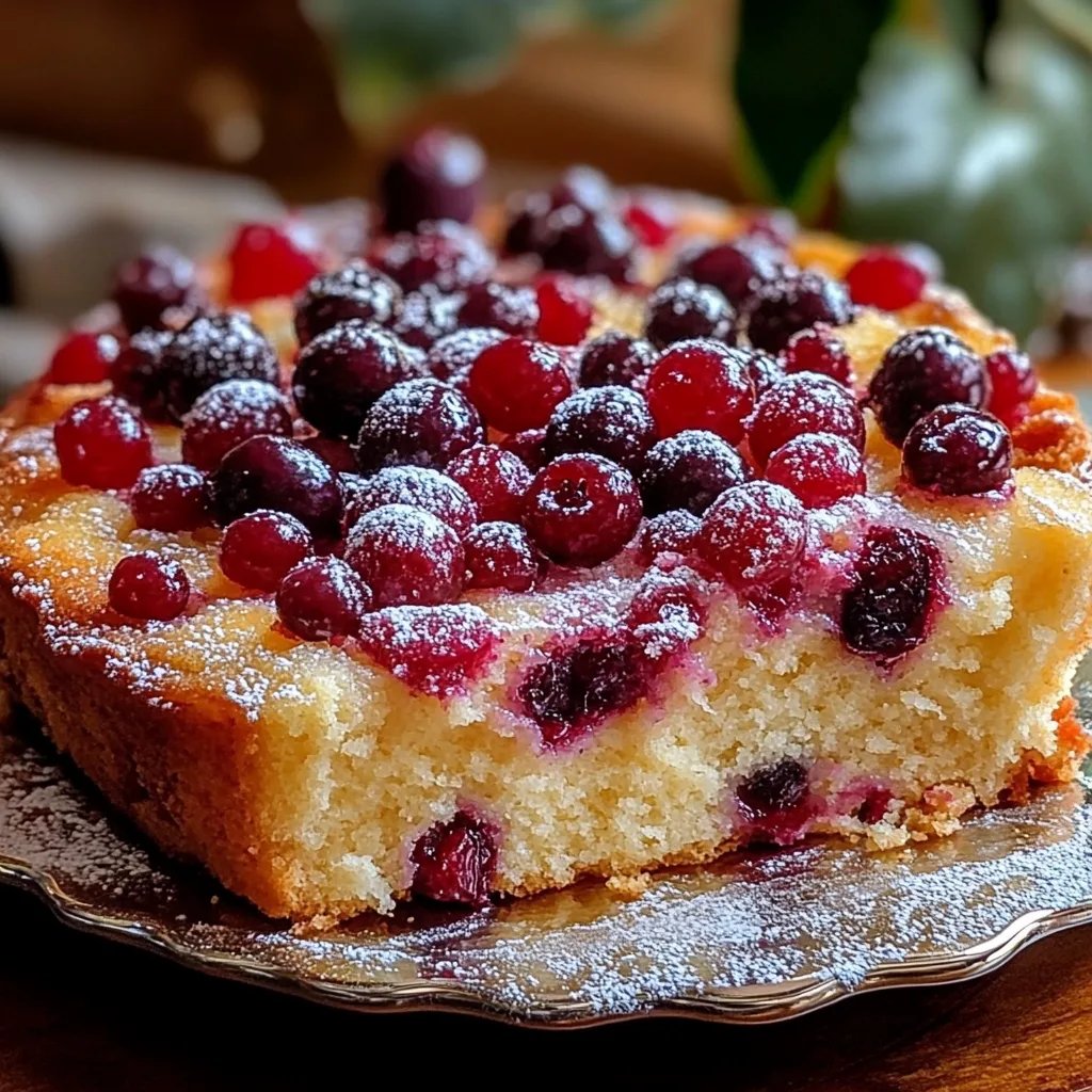 Cranberry Orange Breakfast Cake: An Incredible Ultimate Recipe for 5 Mornings
