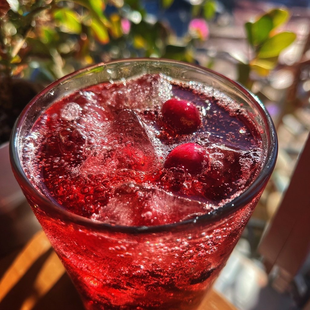Thanksgiving Cranberry Spritzer