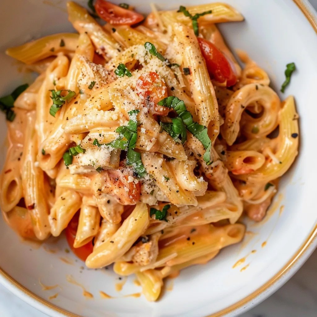 Super Easy Creamy Tomato Pasta