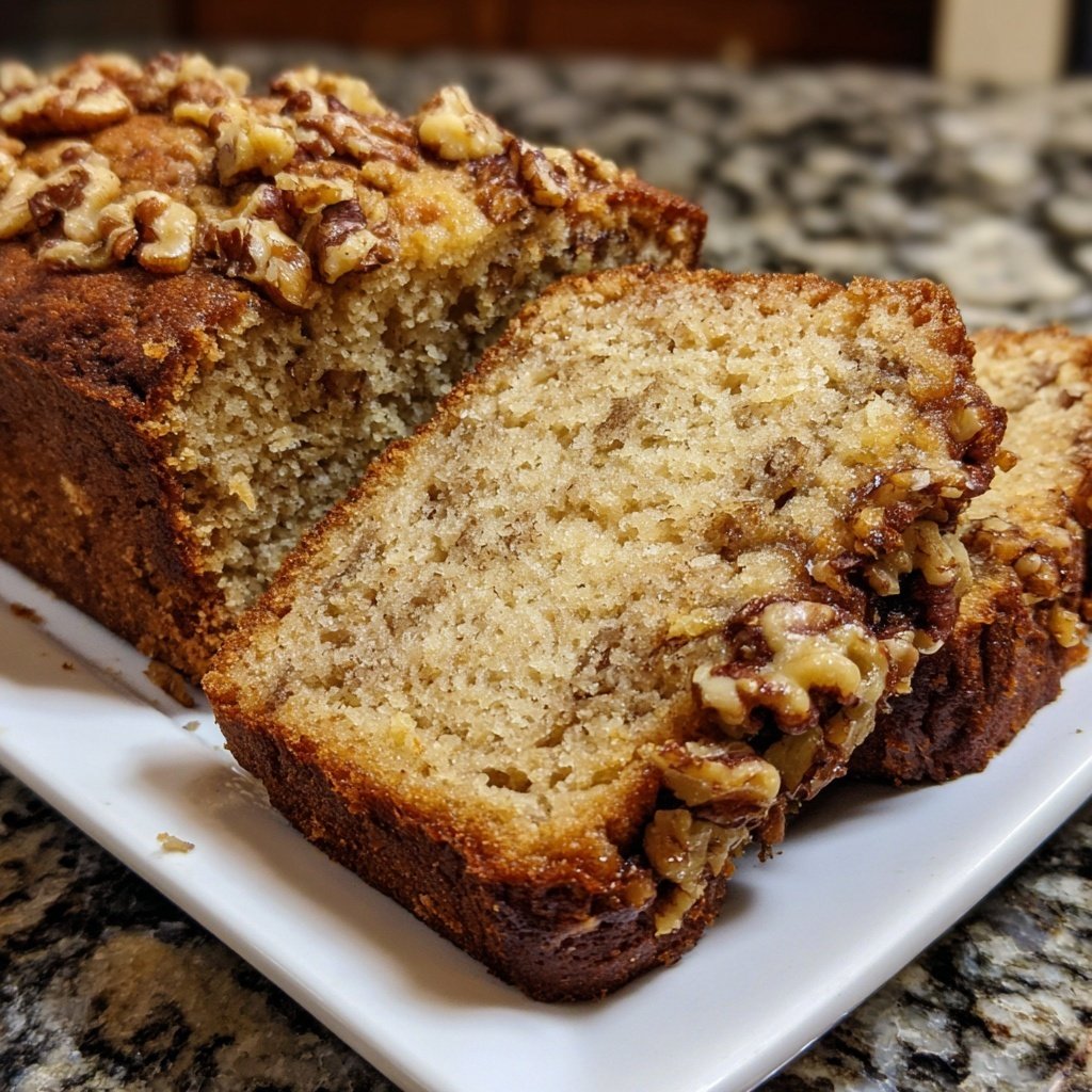 Banana Walnut Coffee Cake