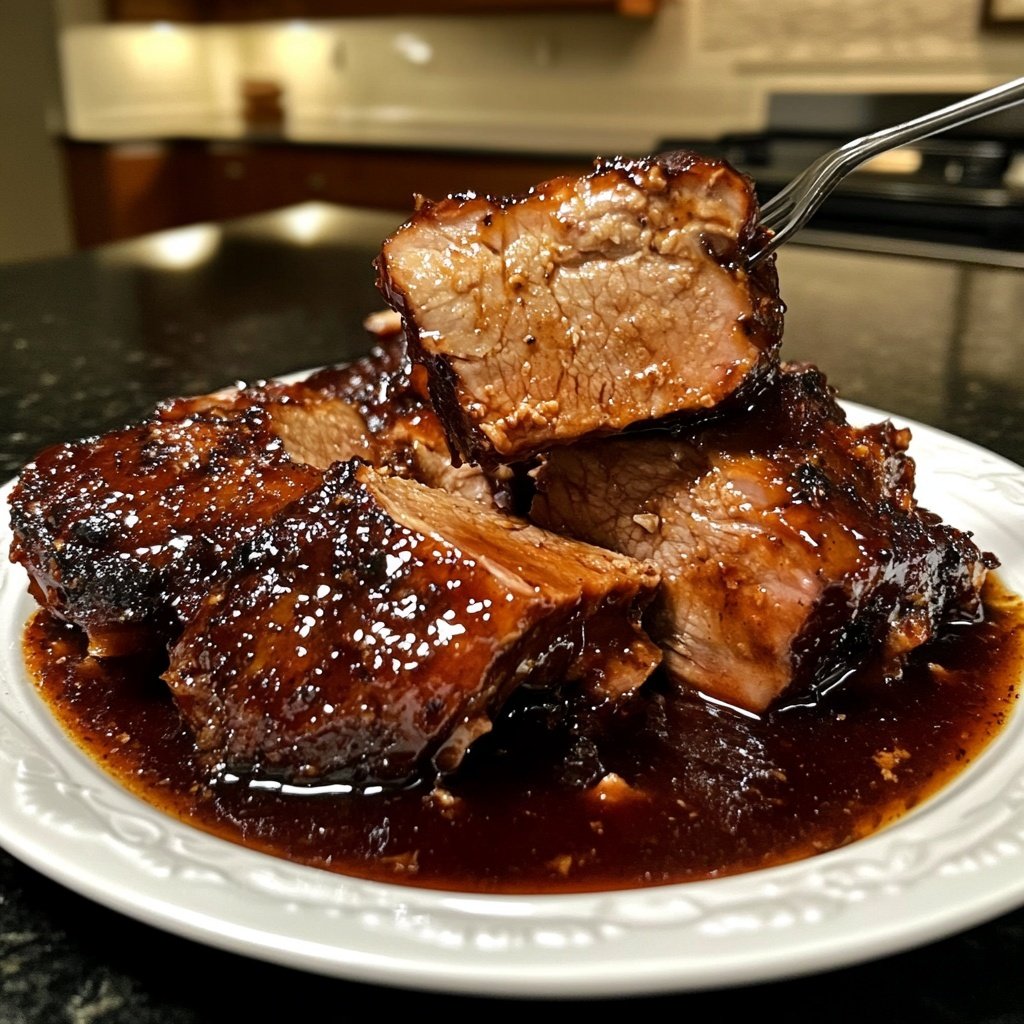 Mulled Wine Braised Pork