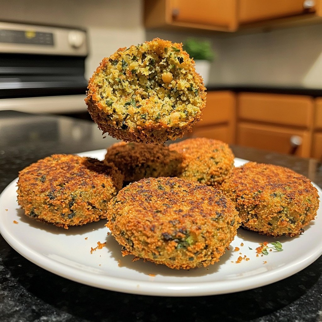Air Fryer Falafel Chickpea