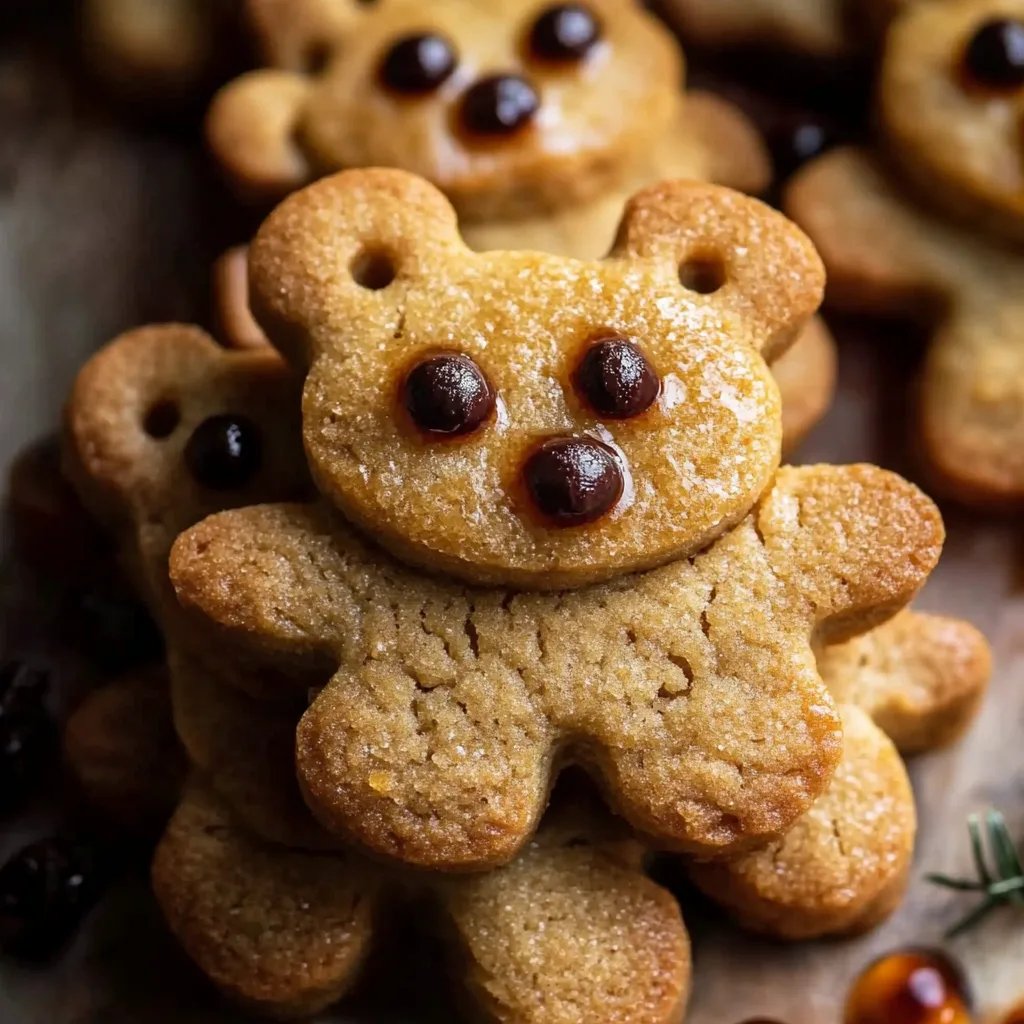 Brown Butter-Maple Shortbread Bear Cookies