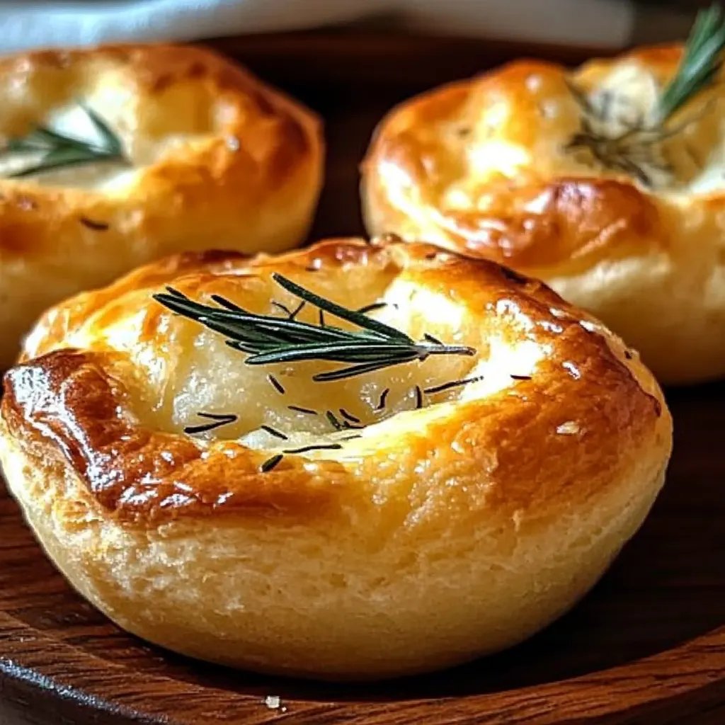 Golden Crust Garlic Rosemary Focaccia Muffins: An Incredible Ultimate Recipe