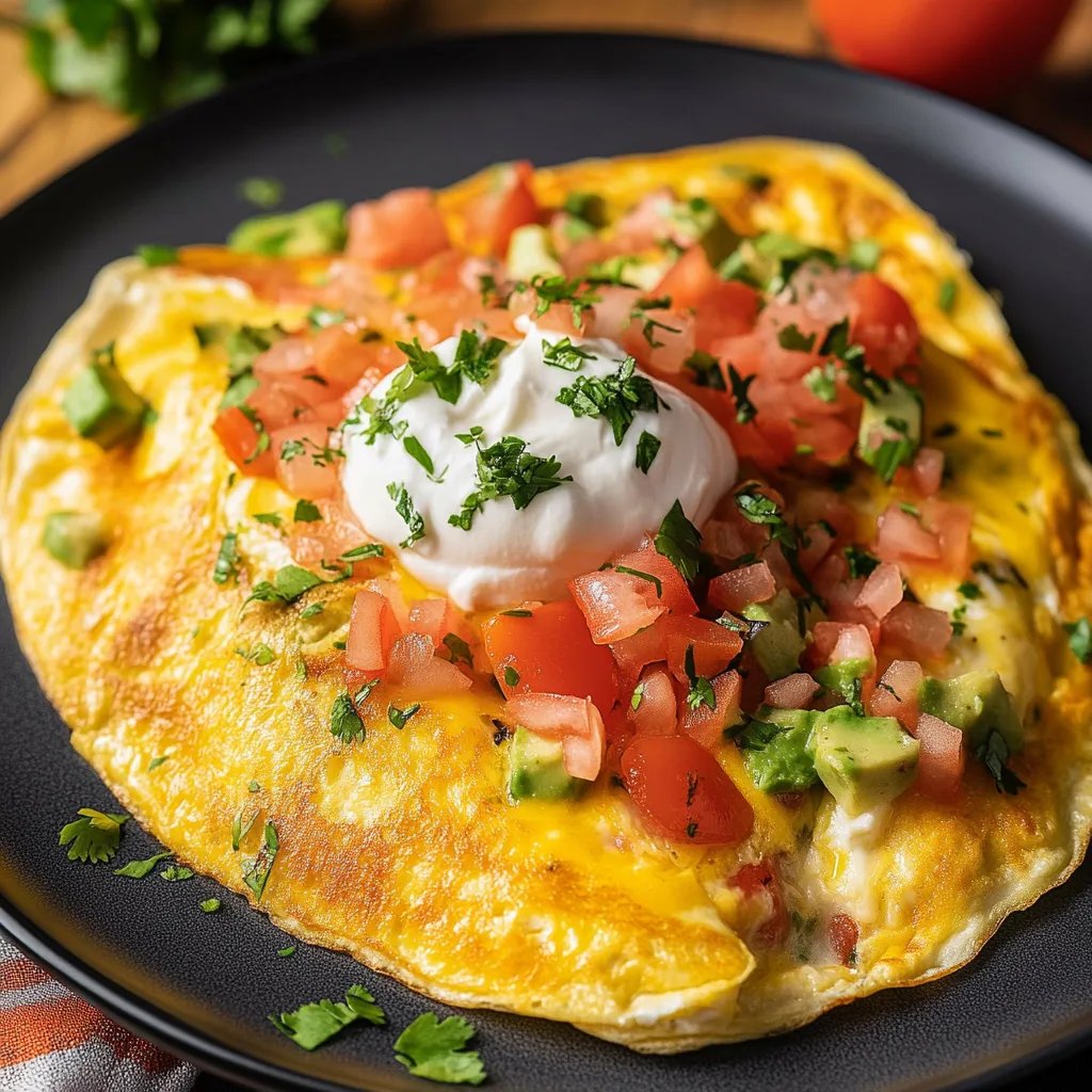 Easy Mexican Omelette Recipe