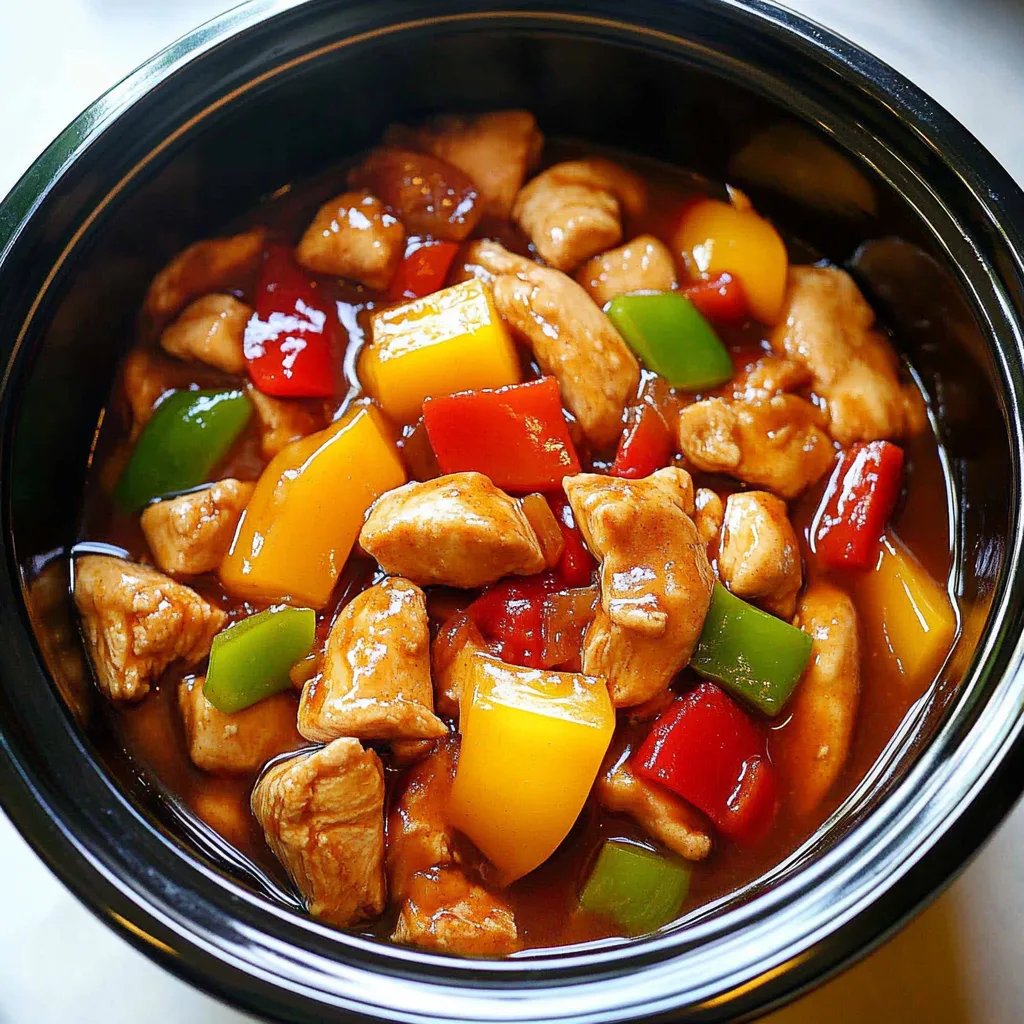6-Ingredient Crockpot Sweet and Sour Chicken: An Amazing Ultimate Recipe